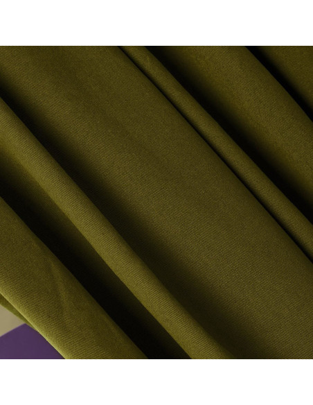 Tissu gabardine de coton Ivy Green - Atelier Brunette