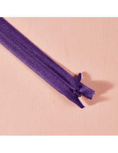 Fermeture invisible Majestic Purple - Atelier Brunette