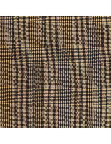 Tissu jersey Prince de Galles - Petits carreaux