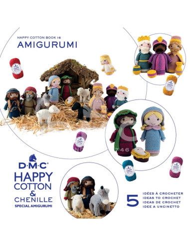 Livret DMC happy cotton et chenille spécial amigurumi - 16