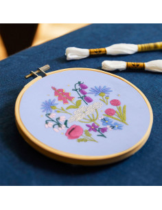 Kit broderie - Jardin anglais 2