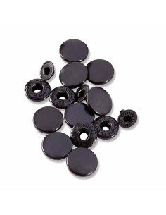 Recharge de 10 boutons pression anorak 15 mm Bruni 2