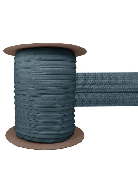 Fermeture nylon 3 mm YKK - Gris foncé