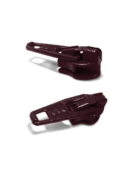 Curseur pour fermeture nylon 3 mm YKK - Bourgogne