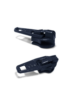 Curseur pour fermeture nylon 3 mm YKK - Bleu marine