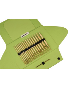 Addi Click Bamboo - Kit aiguilles à tricoter circulaires 2