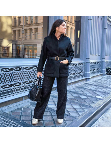 Patron de manteau Soho - Clématisse Pattern