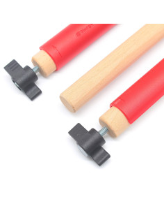 Tiges avec clips pour métier à broder 60 cm 2