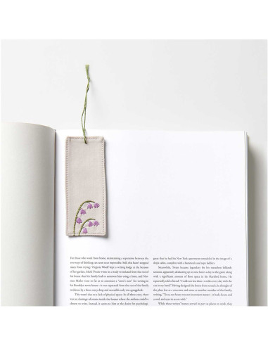 Lot de 10 coupons de tissus spécial broderie - Pebble