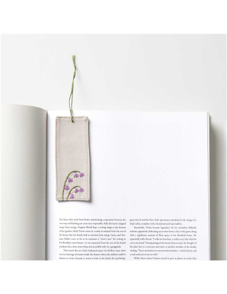 Lot de 10 coupons de tissus spécial broderie - Pebble