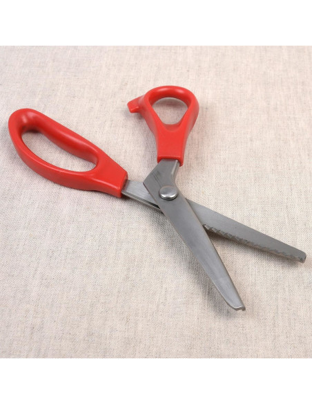 Ciseaux cranteur gauchers 23,5 cm
