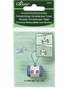 Compte rangs universel pour tricot Clover