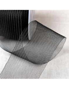 Tresse crinoline crin de cheval - Noir