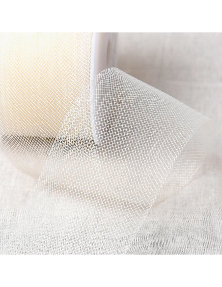 Tresse crinoline crin de cheval - Écru