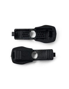 Lot de 2 embouts de cordon pliable - Noir 2