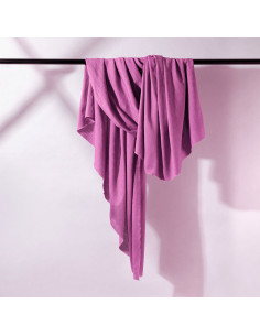 Tissu coton viscose Flake Bubble Gum - Atelier Brunette