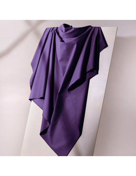 Tissu gabardine de coton light Majestic Purple - Atelier Brunette
