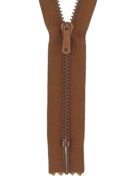 Fermeture éclair pantalon - Marron moyen