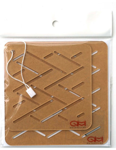 Set de 2 gabarits pour sashiko stencil - Higaki 2