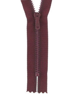Fermeture éclair pantalon - Bordeaux