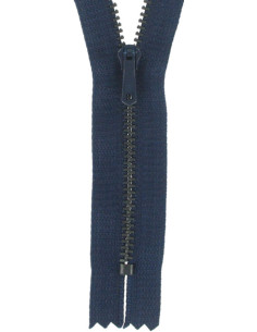 Fermeture éclair pantalon - Bleu marine