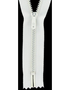 Fermeture éclair pantalon - Blanc