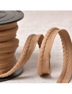 Cordon passepoil chevrons - Beige