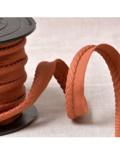 Cordon passepoil chevrons - Rouille