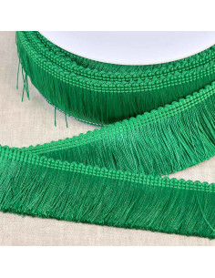 Frange épaisse 45 mm - Vert vif