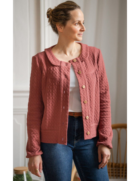 Patron de gilet Gemme - Anna Rose patterns