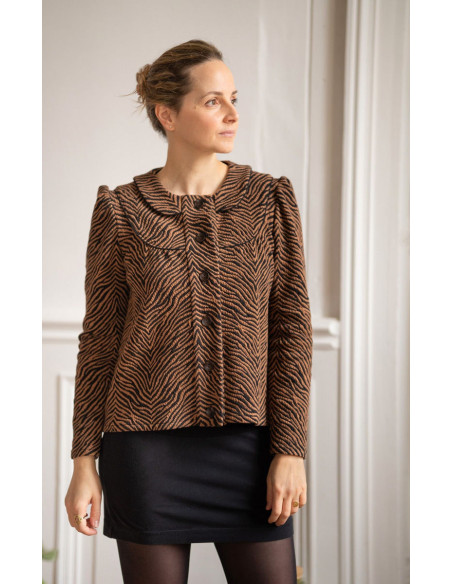 Patron de gilet Gemme - Anna Rose patterns