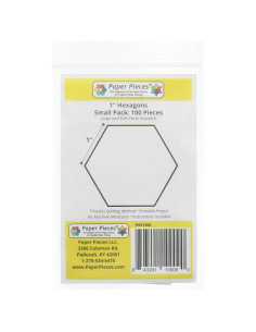 Set de 100 hexagones Paper Pieces 1in