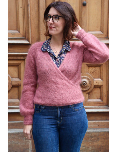 Patron de tricot - Cache-coeur Naëlle - Lise Tailor