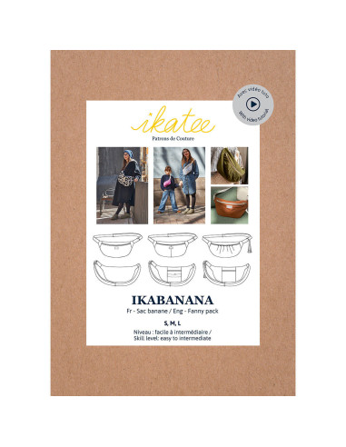 Patron sac banane Ikabanana - Ikatee