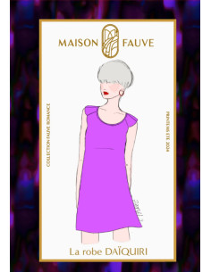 Patron de robe Daïquiri - Maison Fauve 2
