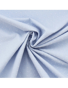 Tissu coton plumetis - Lavande