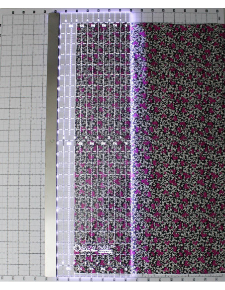Règle patchwork lumineuse Carolina Moore 6.5 x 24.0 inch