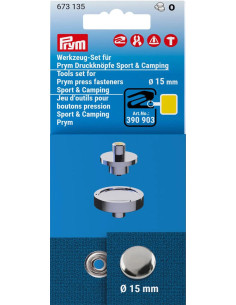 Jeu d´outils pour boutons pression Sport Camping