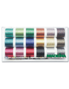 Boite de fils Metallic Supertwist Madeira