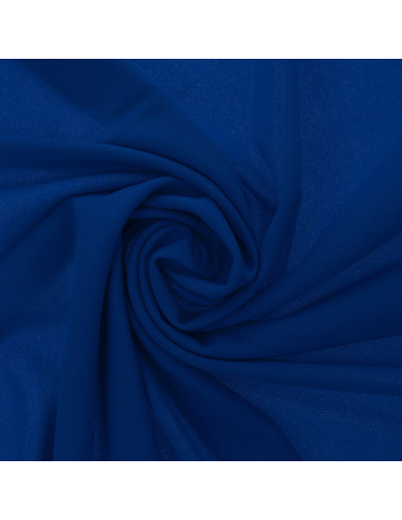 Tissu scuba crêpe - Bleu royal