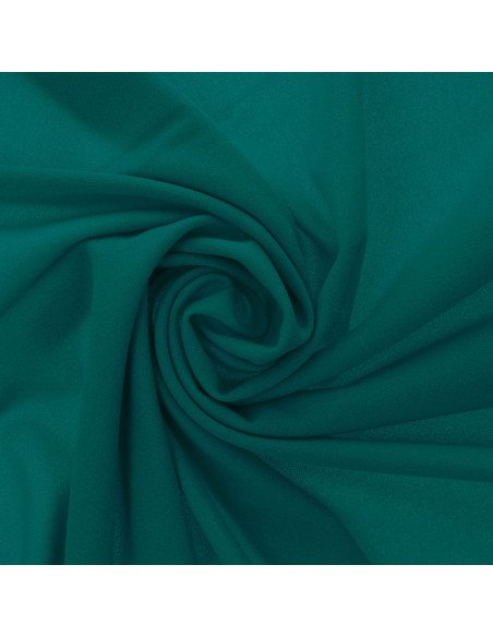 Tissu scuba crêpe - Bleu canard