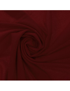 Tissu scuba crêpe - Rouge foncé