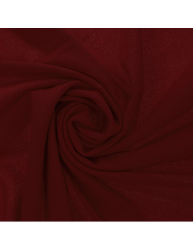 Tissu scuba crêpe - Rouge foncé