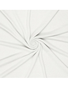 Tissu maille lurex - Blanc cassé