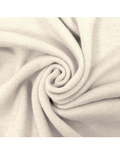 Tissu maille angora - Blanc