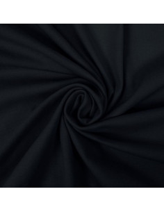 Tissu jersey 100% coton - Noir