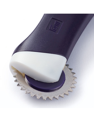 Roulette à patron dentelée ergonomique