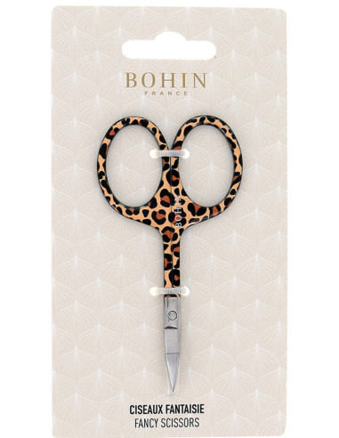 Ciseaux de broderie Léopard Bohin 9 cm