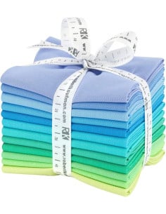 Fat Quarter Bundles Kona - Mermaid Shores