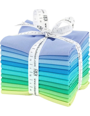 Fat Quarter Bundles Kona - Mermaid Shores